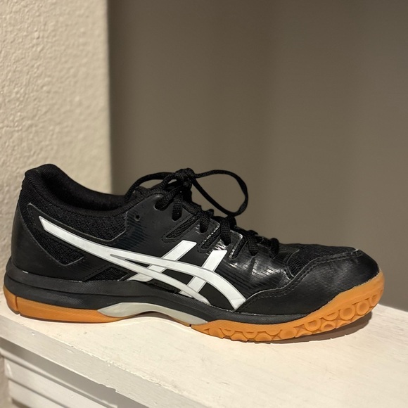 Asics Gel-Rocket Shoes Women Size 7 Volleyball Gum Athletic Sneakers 1072A034 - Picture 5 of 9